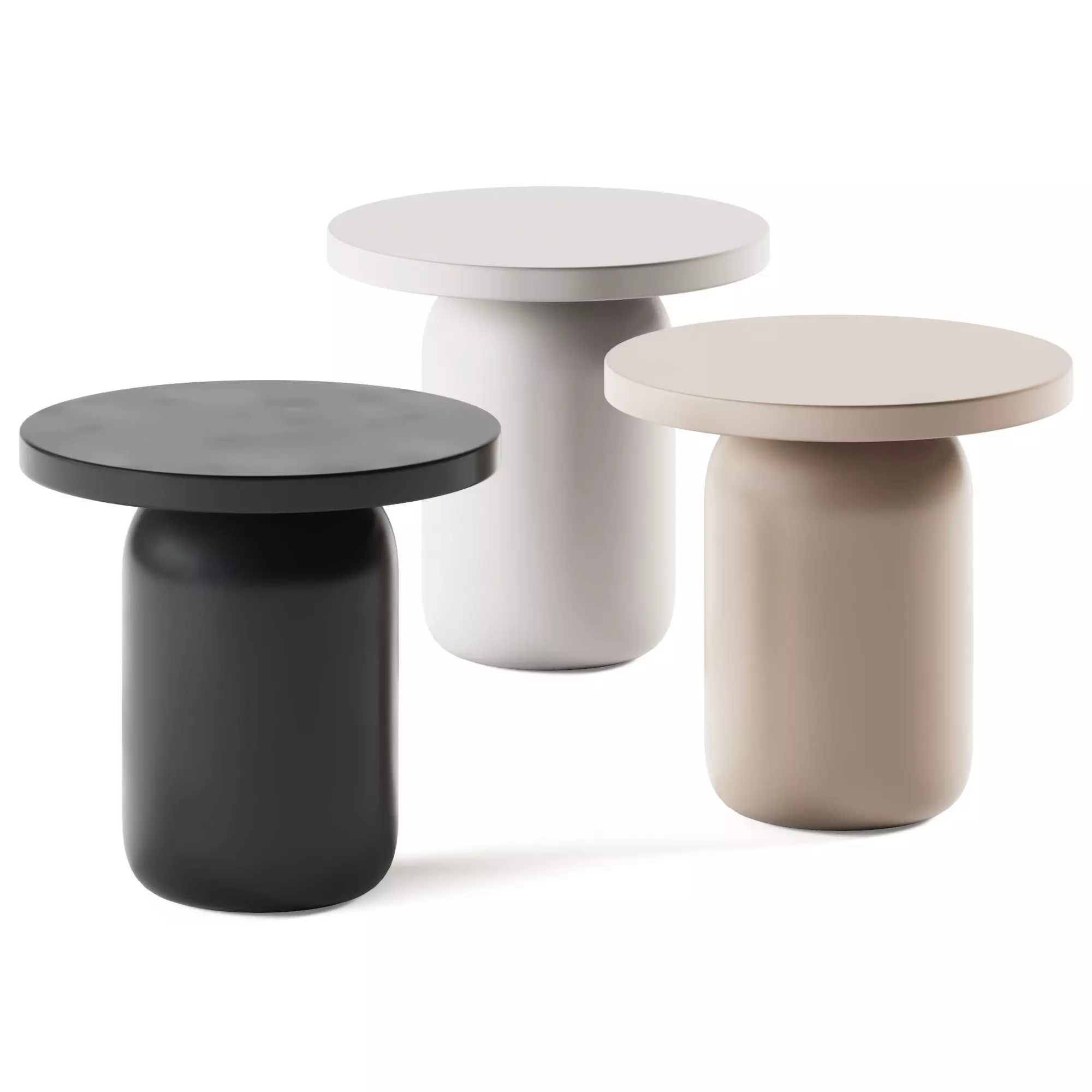 Juju End Coffee Table Serralunga 3D model_0