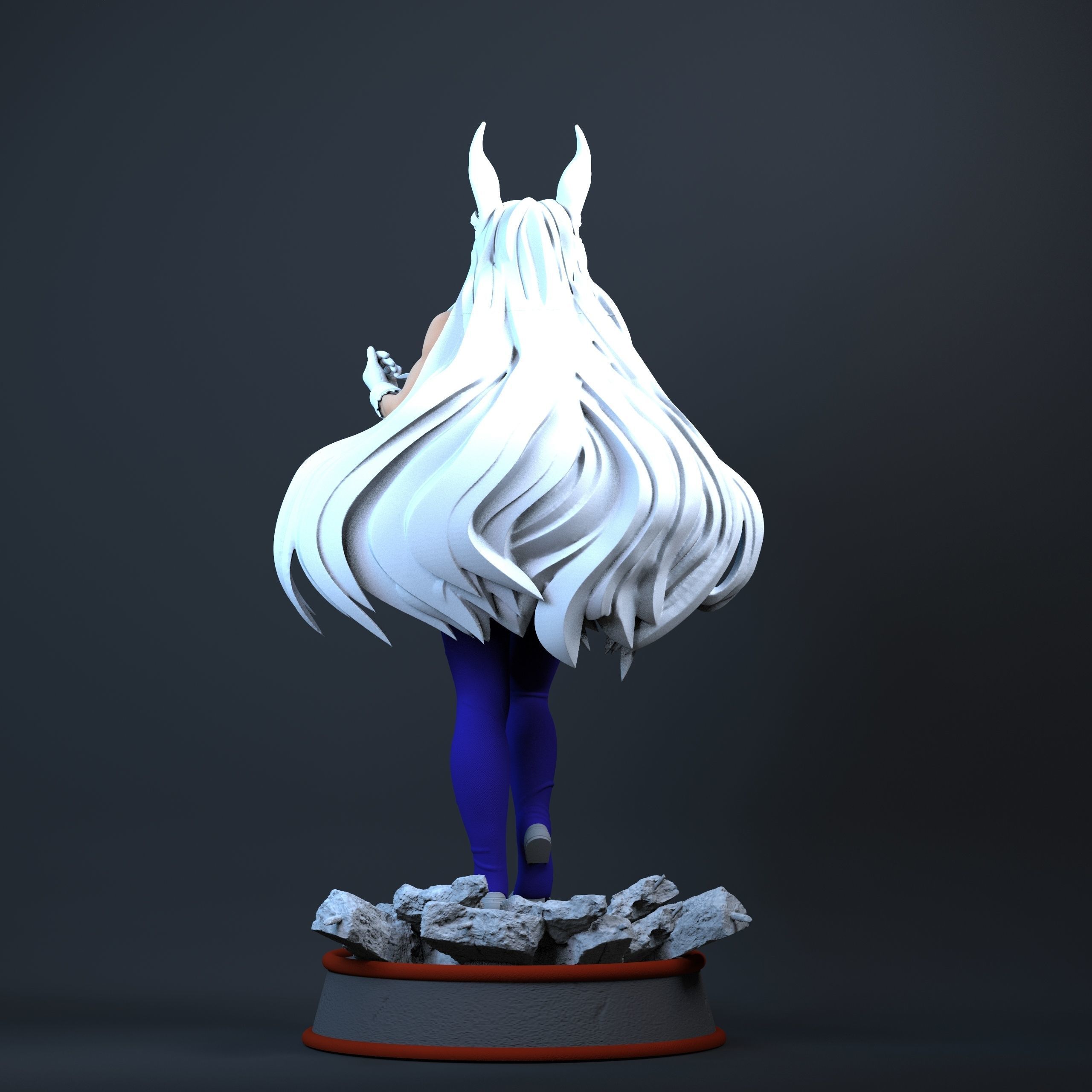 Miruko3D hero of legends person statue 3D print model_3