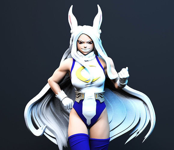 Miruko3D hero of legends person statue 3D print model