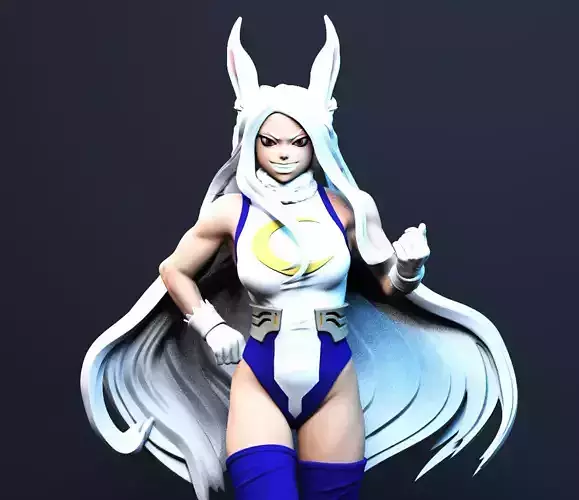Miruko3D hero of legends person statue