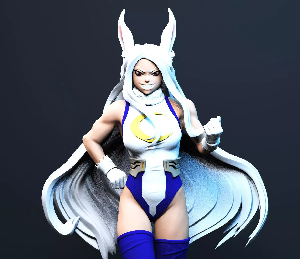 Miruko3D hero of legends person statue 3D print model_0