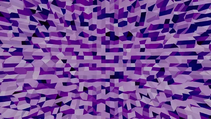 3d animation of violet mosaic background
