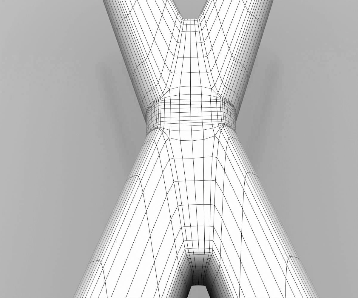 Runes Alphabet 3D model_10