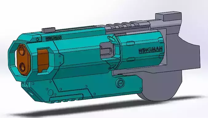 APEX LEGENDS WINGMAN FOR ELITE FORCE H8R 3D print model