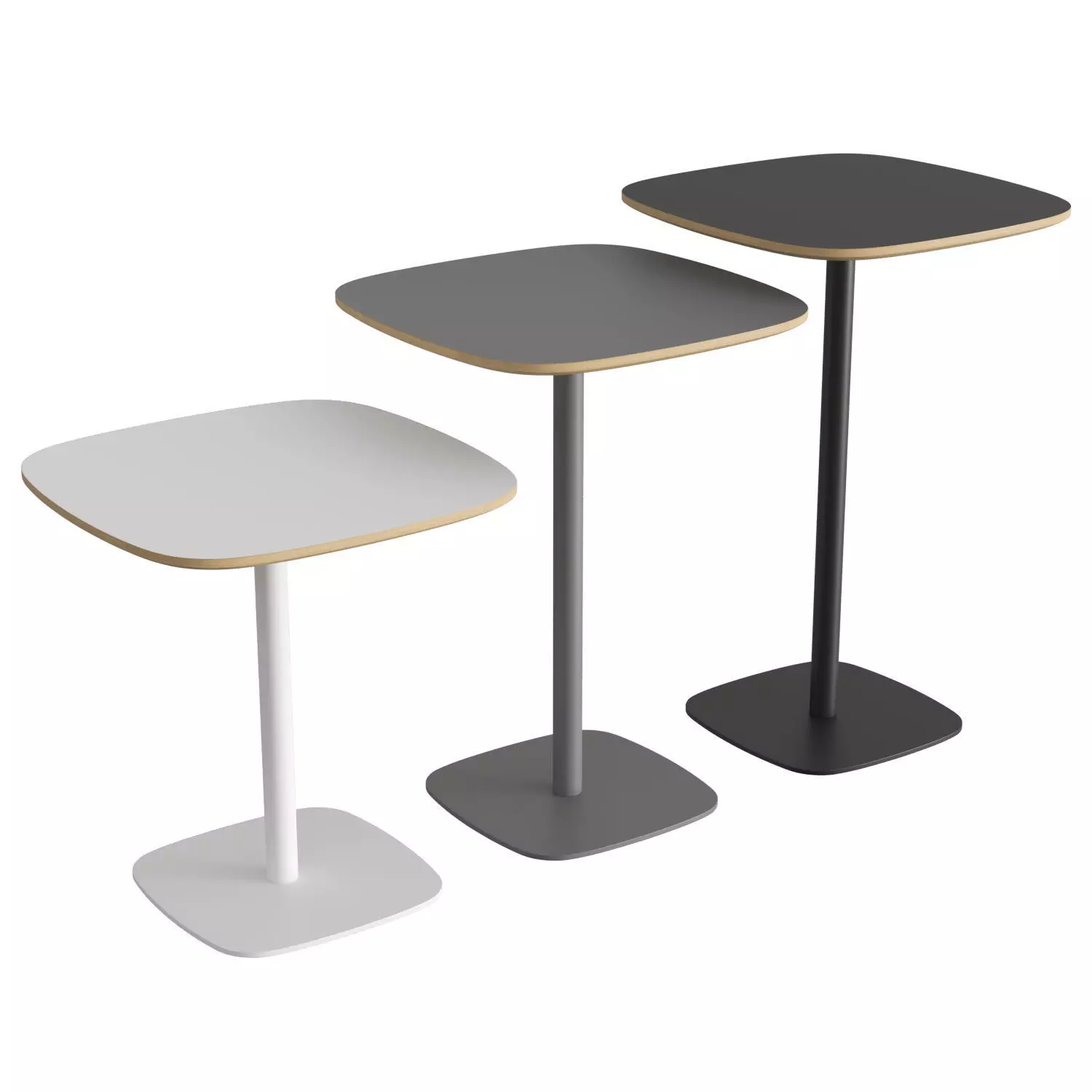 Form Cafe Table 3D model_0