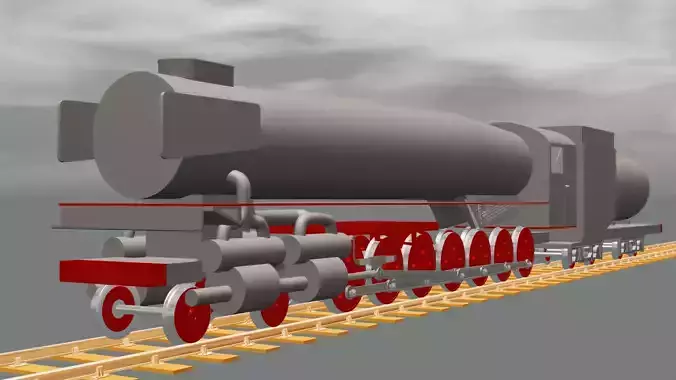 german 18 wheeler Free 3D model