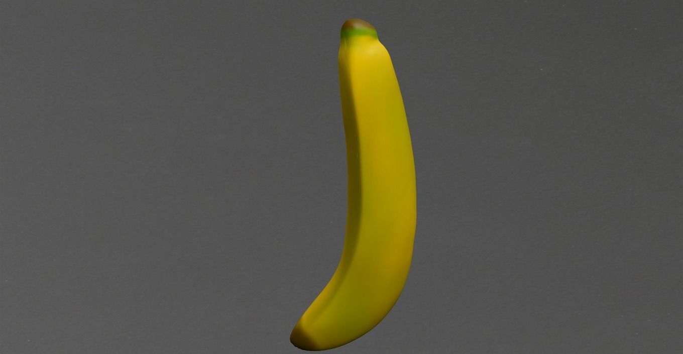 Banana Low-poly 3D model_13