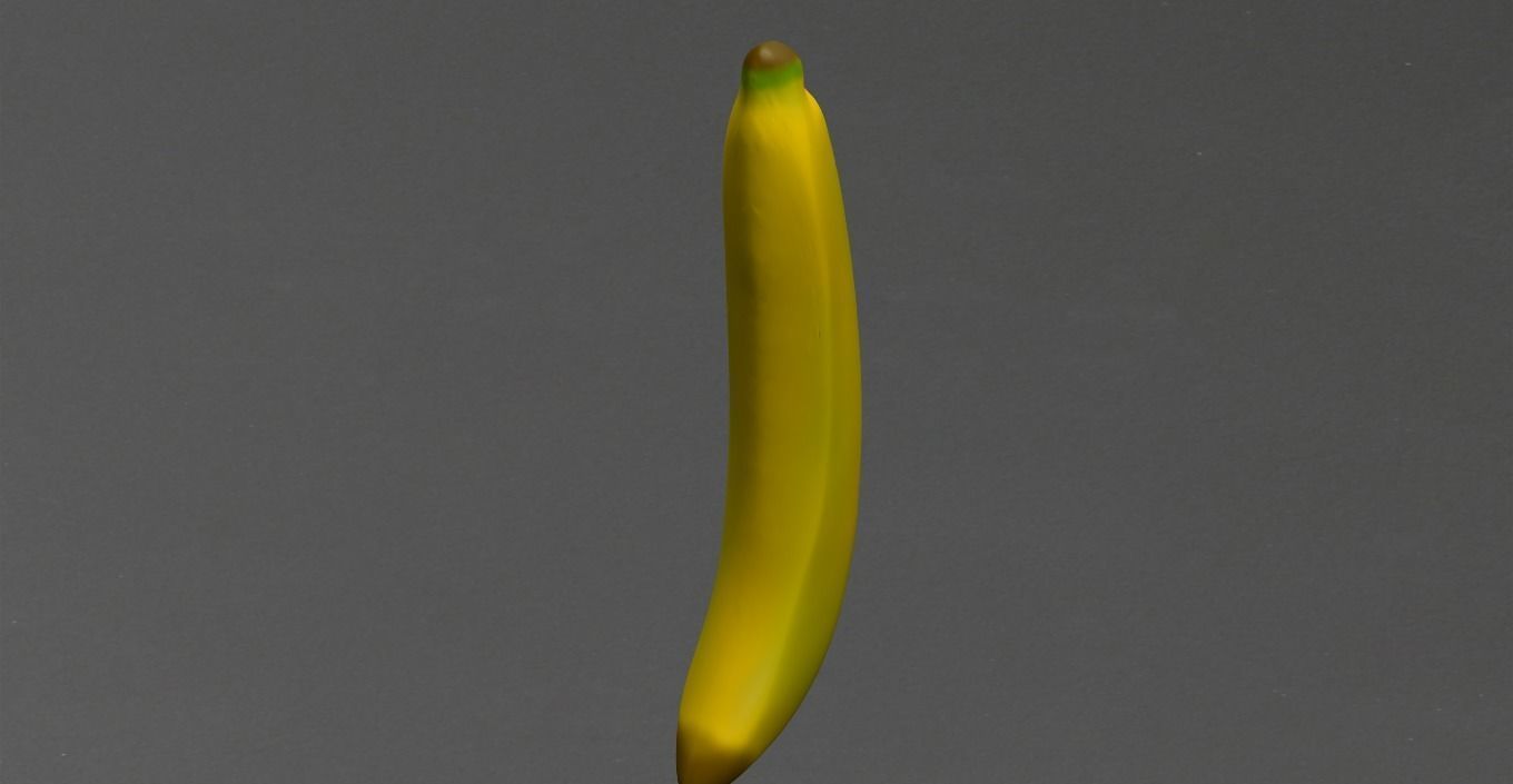 Banana Low-poly 3D model_17
