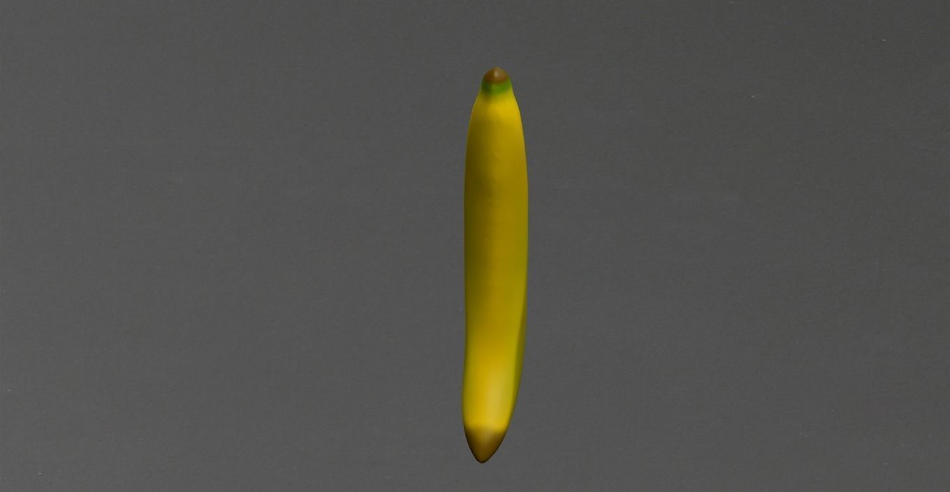 Banana Low-poly 3D model_18