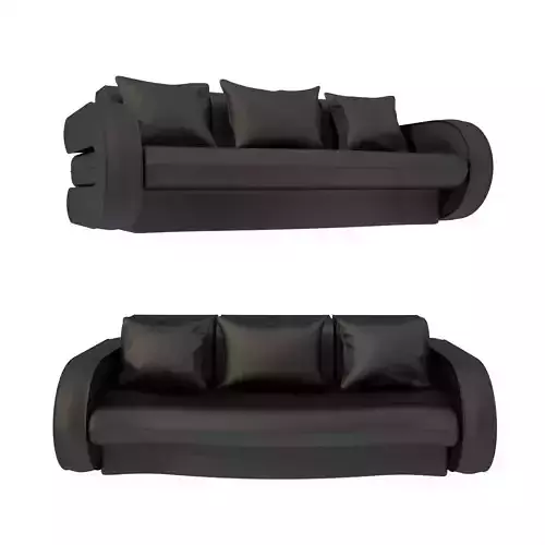 Black sofa