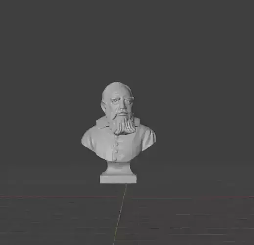 Galileo bust  3D print model