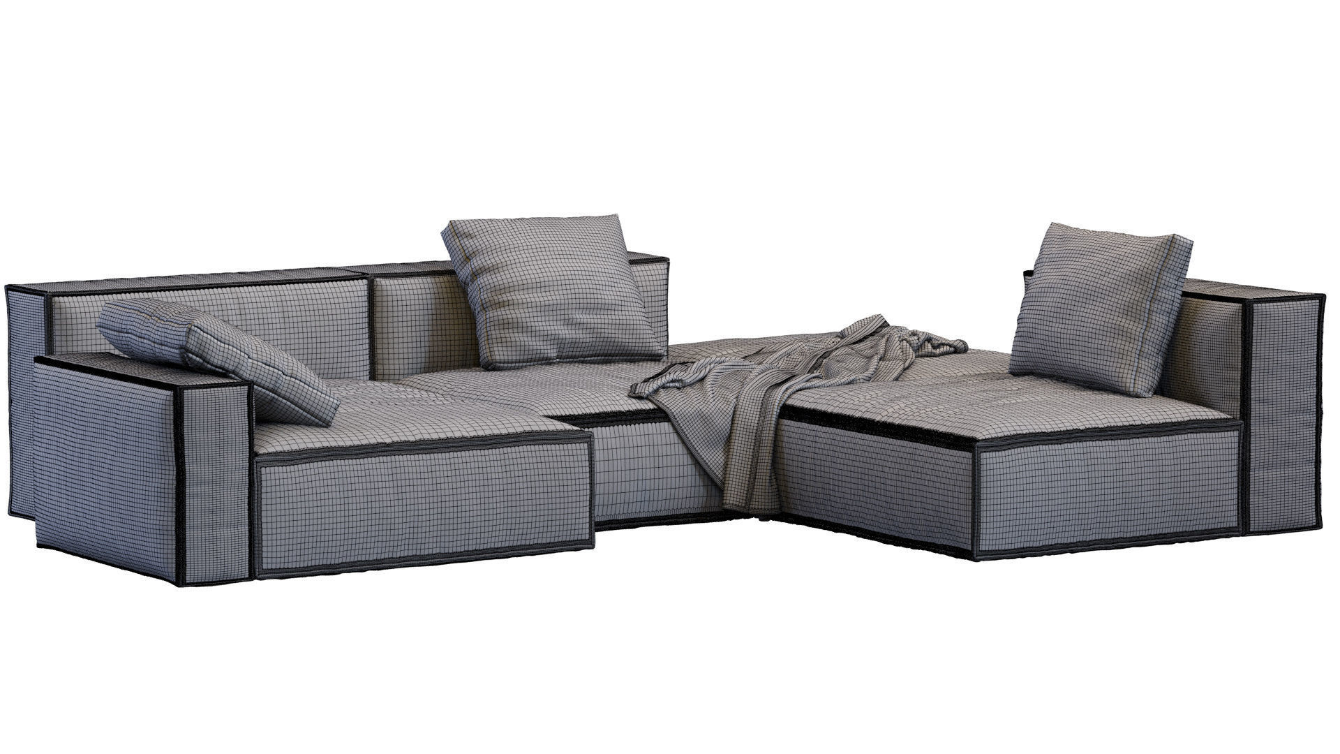 Sofa Boca Lomo 3D model_2