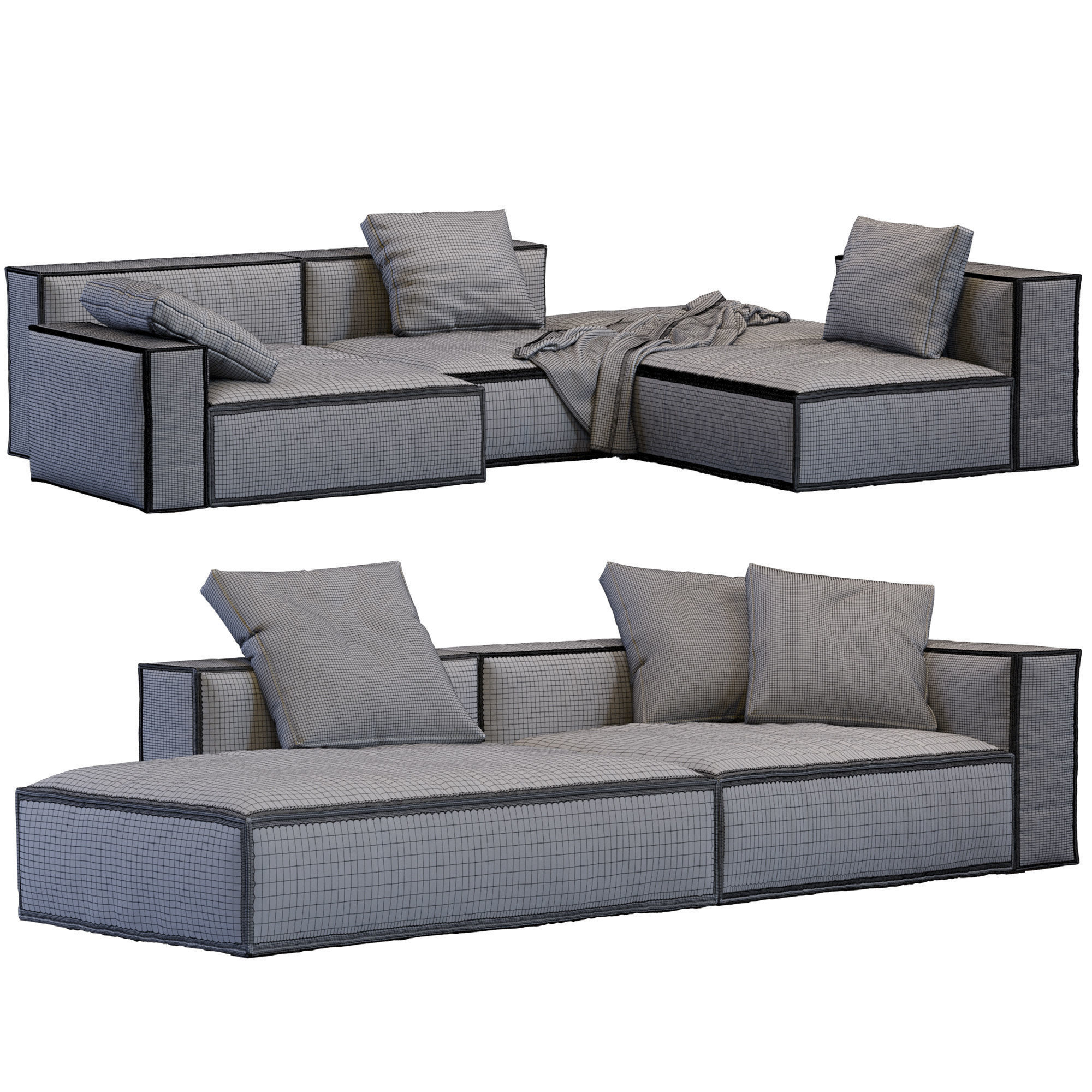 Sofa Boca Lomo 3D model_8