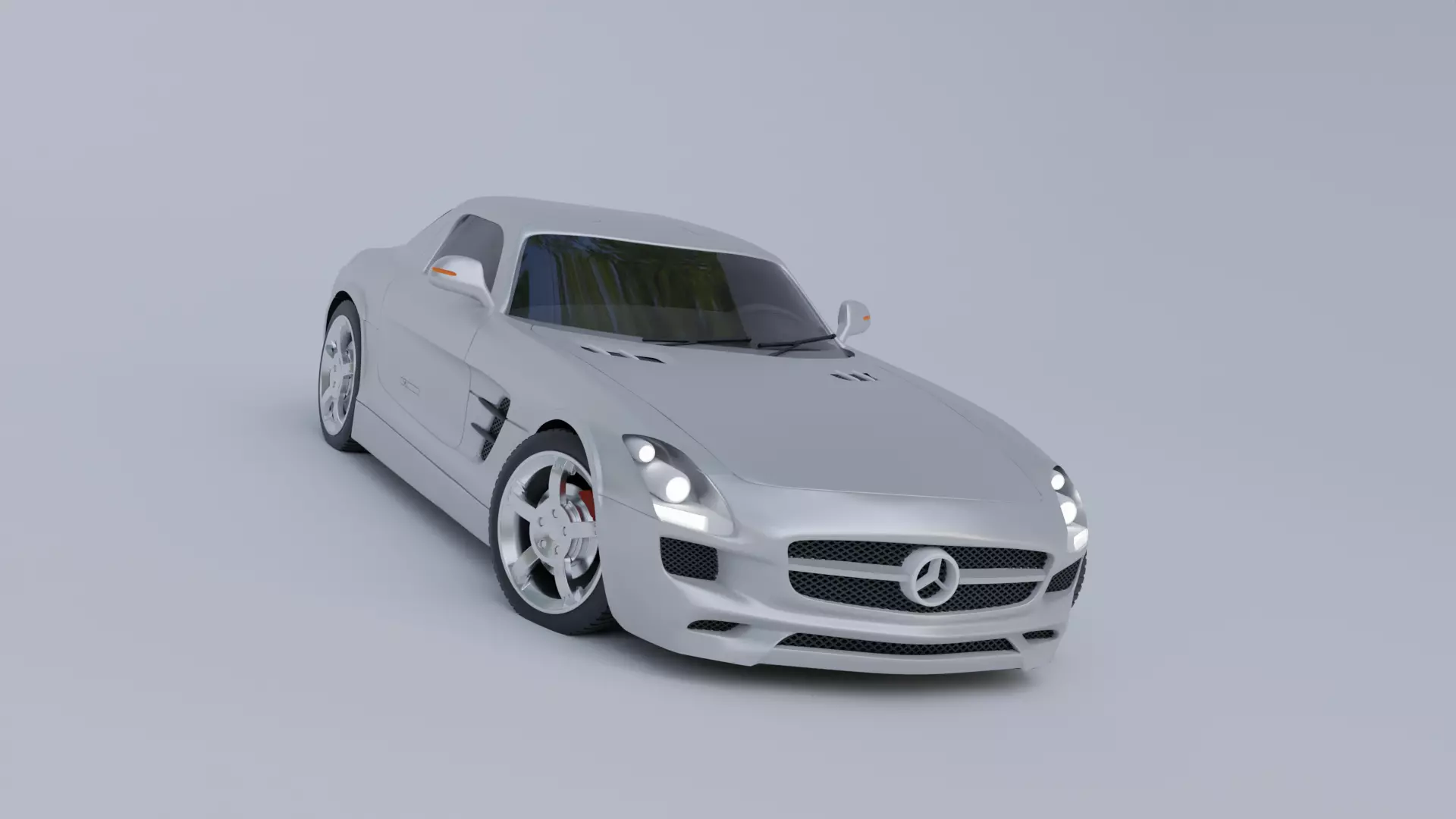 Mercedes SLS AMG Free 3D model