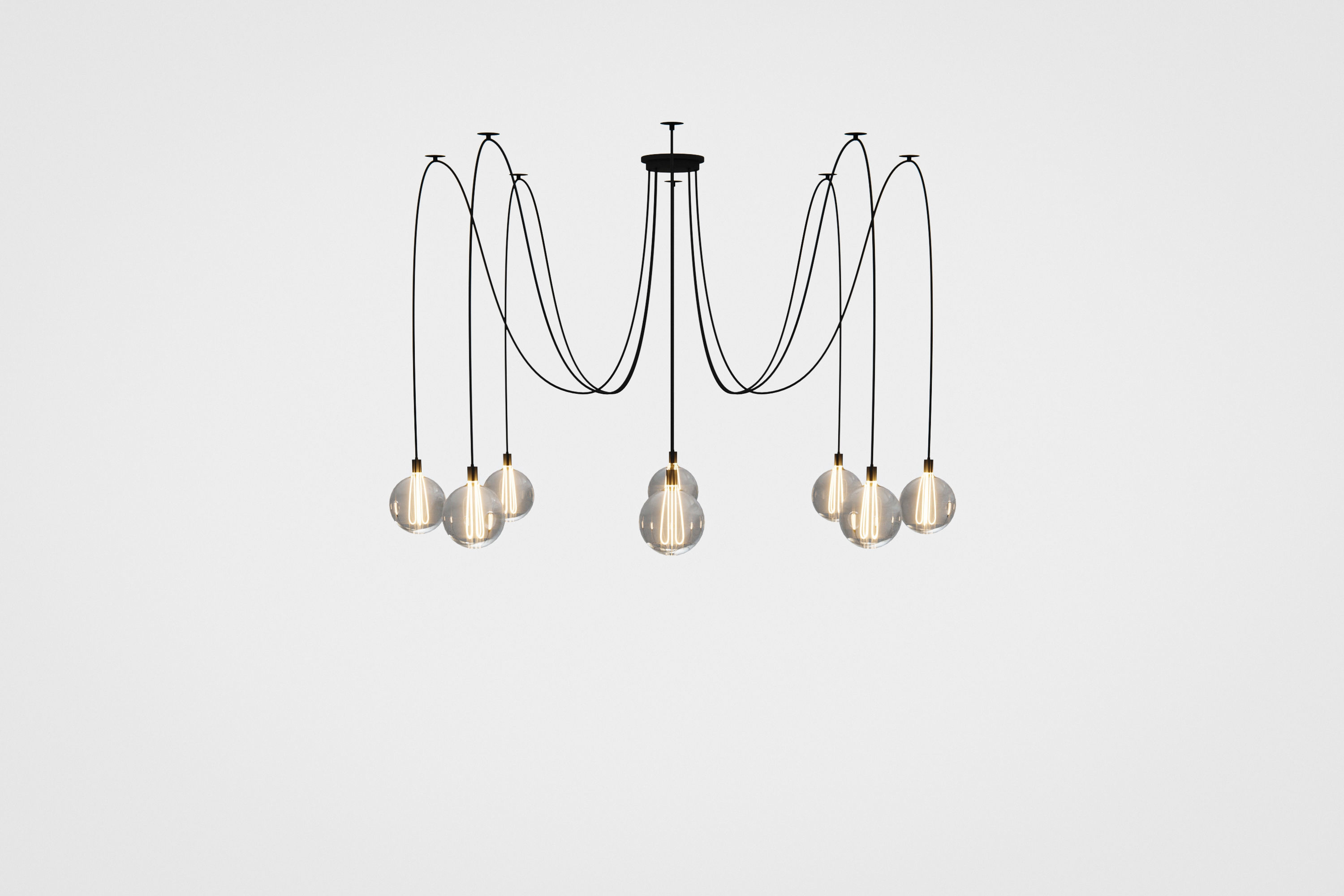 Modern Lamp 3D model_2