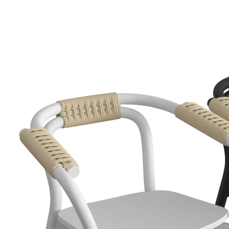 Knot Chair 3D model_1
