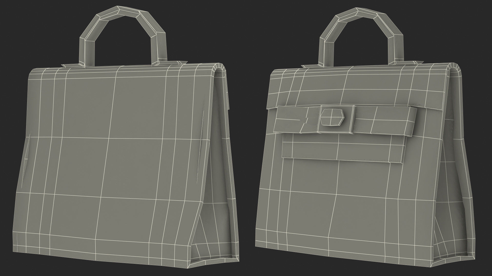 Young Woman Fashionable Style Rigged for Maya 3D model_46