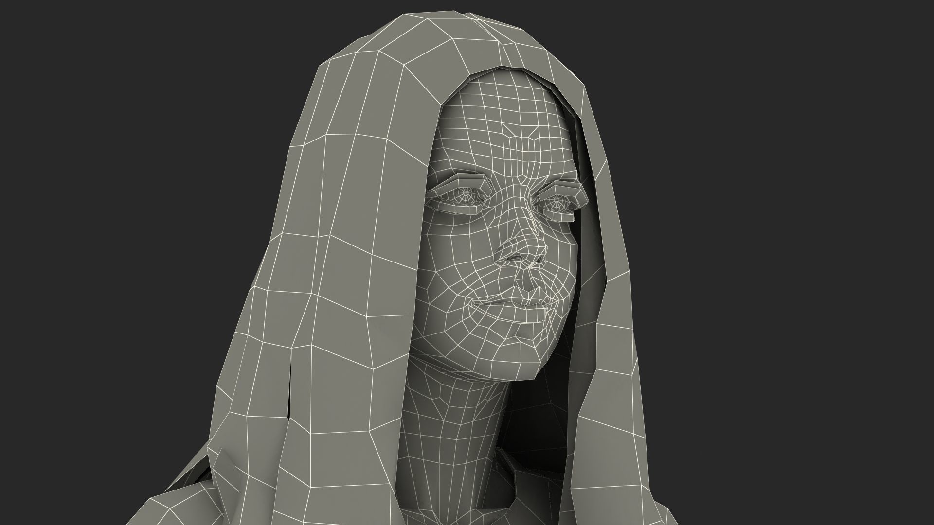 Young Woman Fashionable Style Rigged for Maya 3D model_45