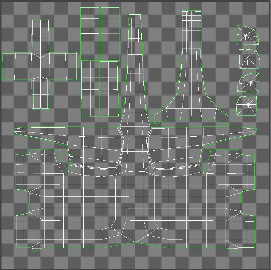 elephant wooden 3D model_5