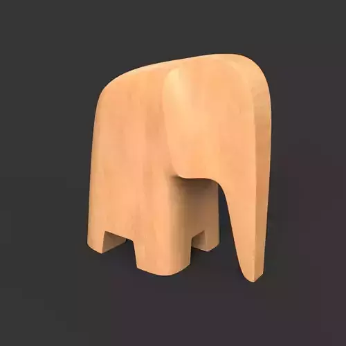 elephant wooden