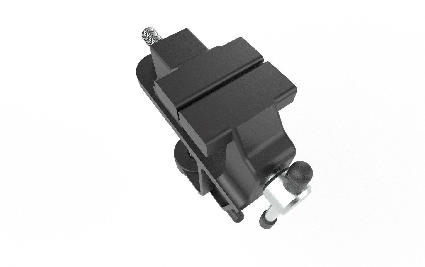 Mini Bench Vice M02 Low-poly 3D model_13