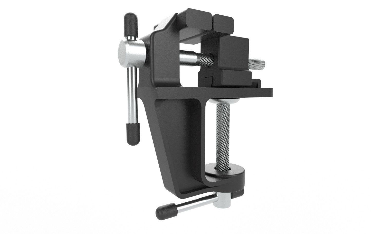 Mini Bench Vice M02 Low-poly 3D model_20