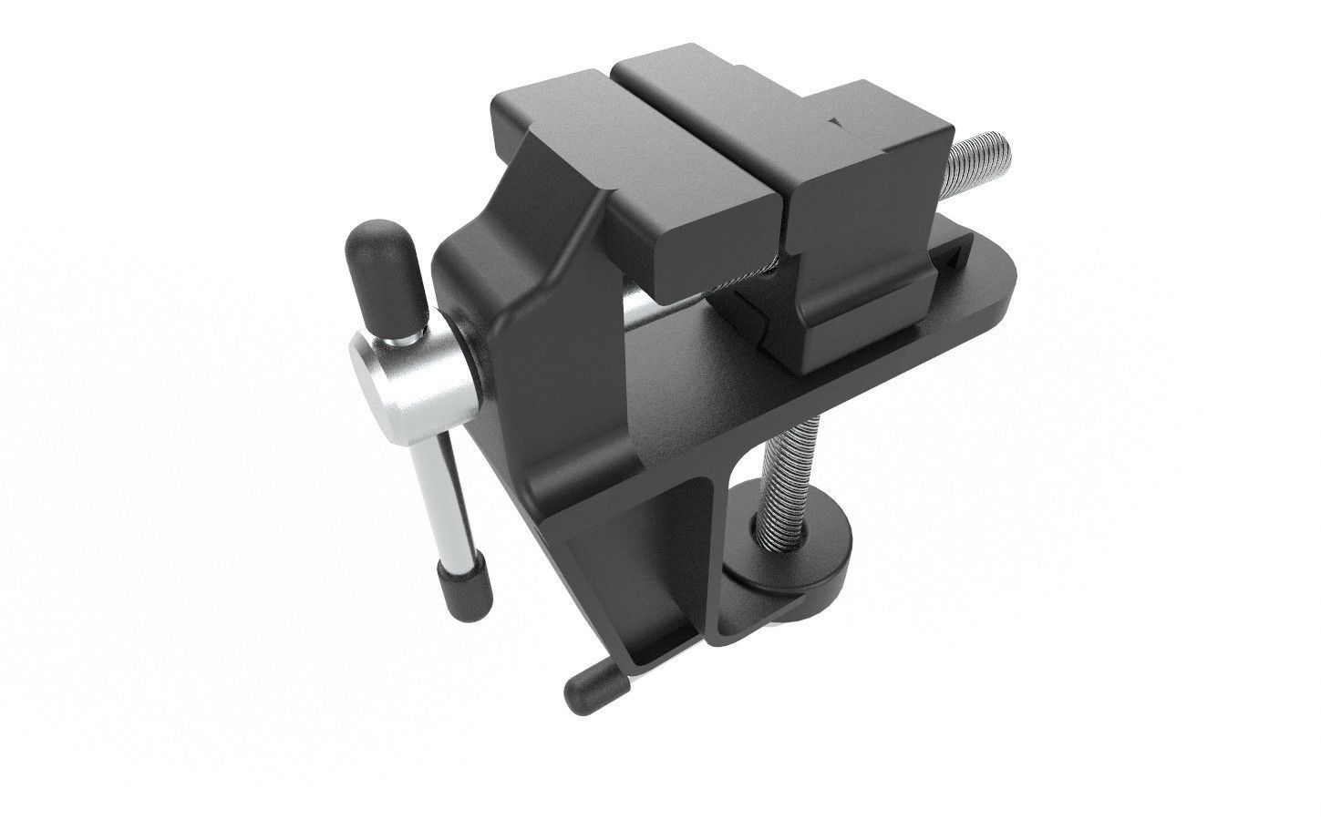 Mini Bench Vice M02 Low-poly 3D model_22