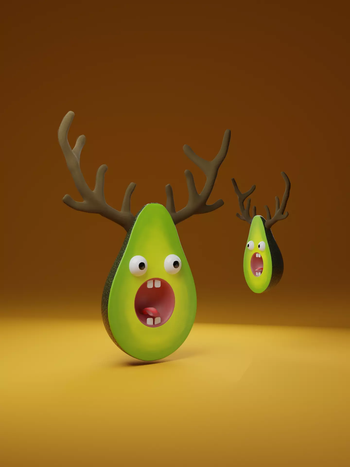 Avacado Boom 3D model_0