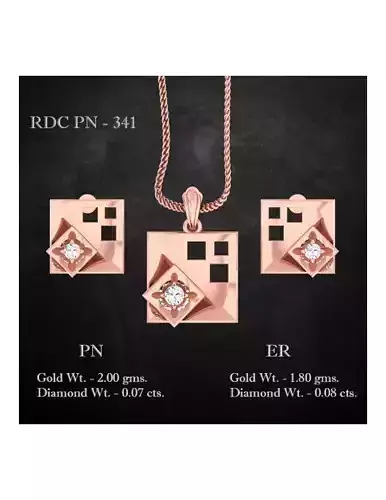 Pendant Earrings combo - 341
