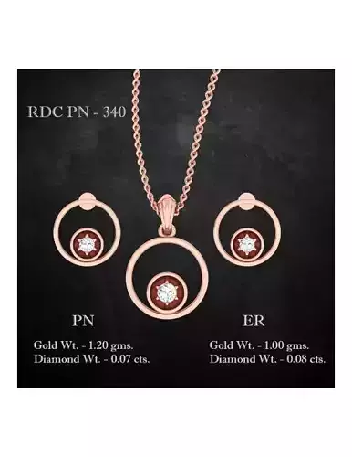 Pendant Earrings combo - 340