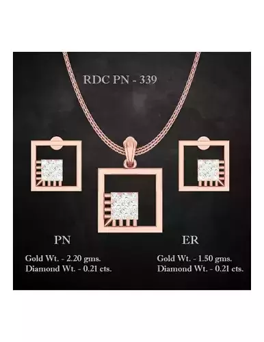 Pendant Earrings combo - 339