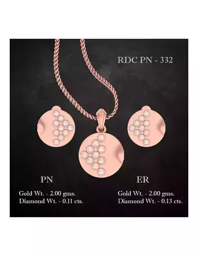 Pendant Earrings combo - 332