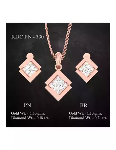 Pendant Earrings combo - 330