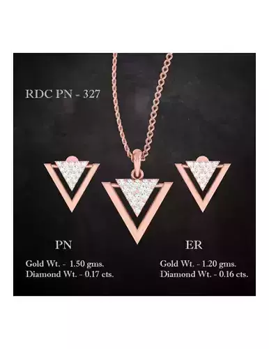 Pendant Earrings combo - 327