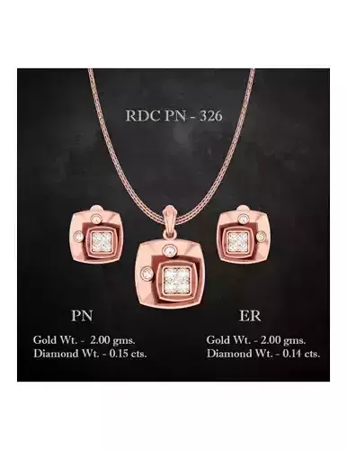 Pendant Earrings combo - 326