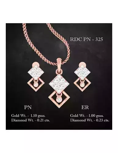 Pendant Earrings combo - 325