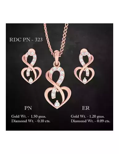 Pendant Earrings combo - 323