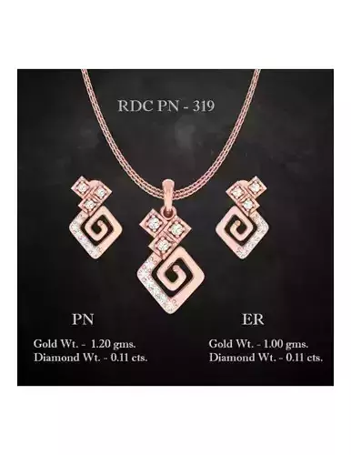 Pendant Earrings combo - 319