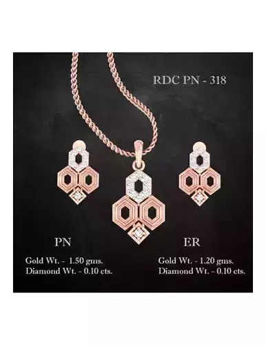 Pendant Earrings combo - 318