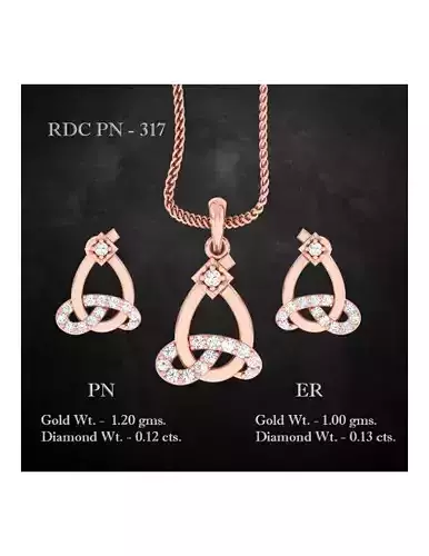 Pendant Earrings combo - 317