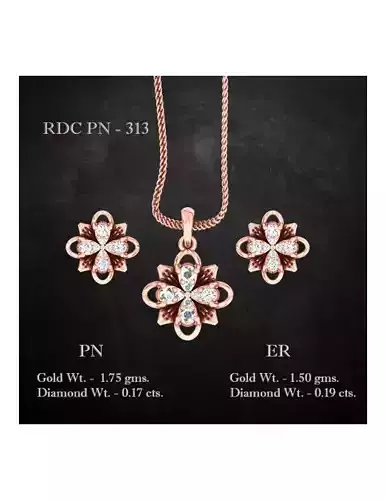 Pendant Earrings combo - 313