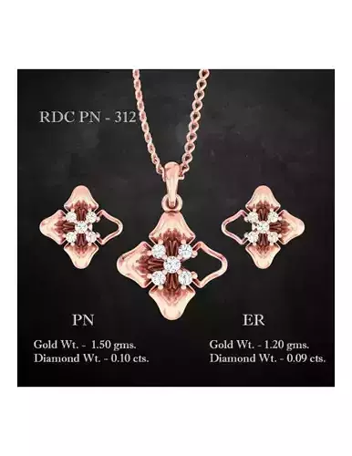 Pendant Earrings combo - 312