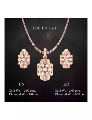Pendant Earrings combo - 311