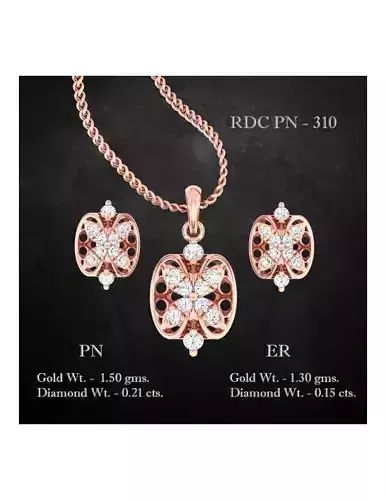 Pendant Earrings combo - 310