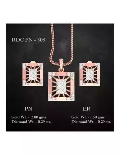 Pendant Earrings combo - 308