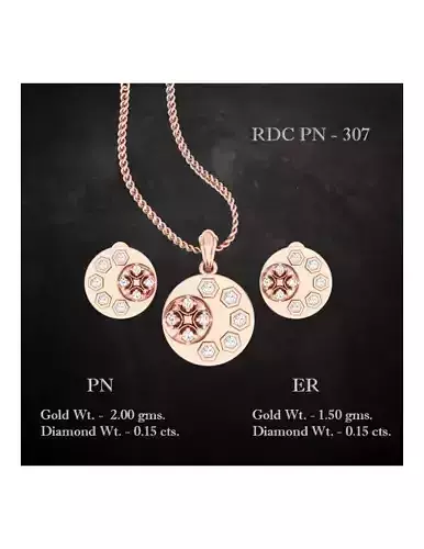Pendant Earrings combo - 307