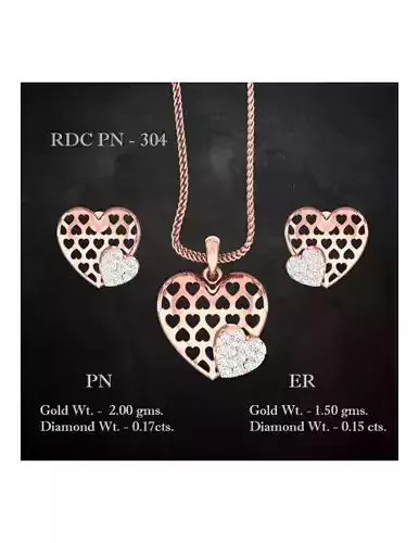 Pendant Earrings combo - 304