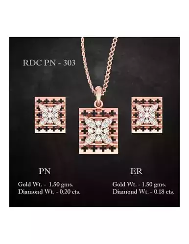 Pendant Earrings combo - 303