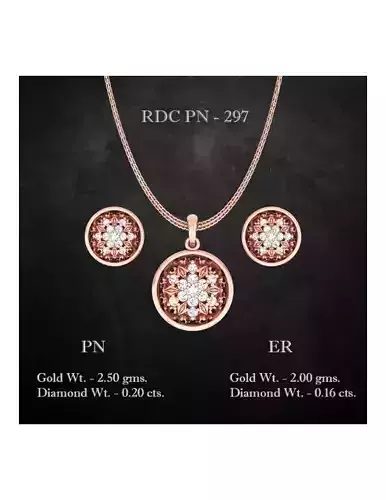 Pendant Earrings combo - 297
