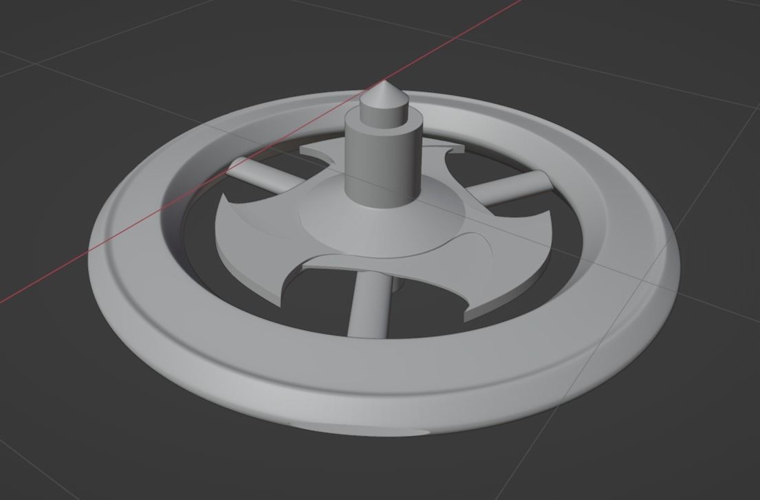 Yae Miko Weapon Genshin Impact Kaguras Verity 3D Print Ready 3D print model_10